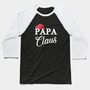 Papa Claus Baseball T-Shirt